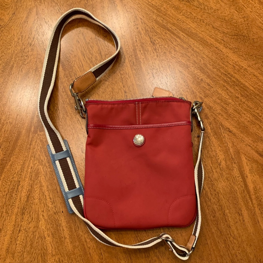 Coach Shoulder Bag Waterproof and Red